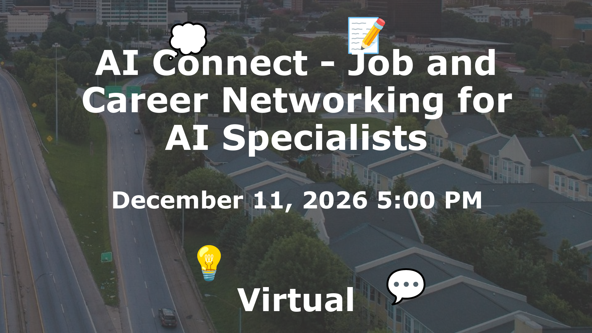 AI Connect - Job and Career Networking for AI Specialists event image